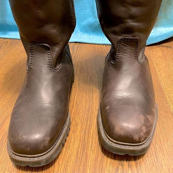 𝅺🌷anfibio🌷 Brown Leather Outdoor Performance Boots  - Picture 6 of 10